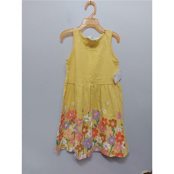 H et m robe jaune sale