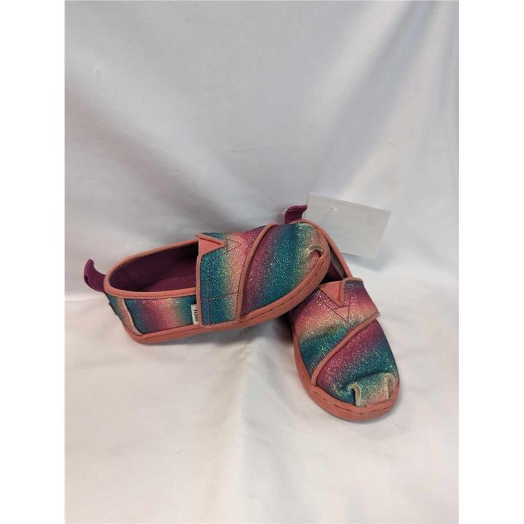 TOMS Soulier Fille RoseTurquoise Printemps t 24 25 8 Tr sors