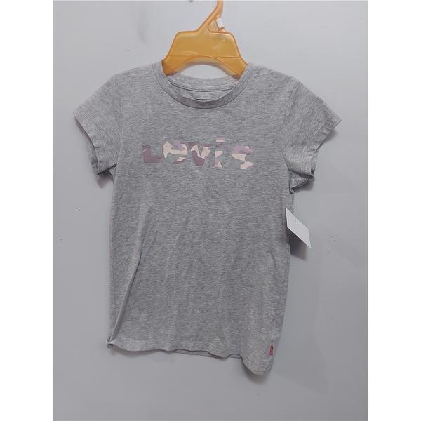 Levi s T shirt fille 10 Ans Gris Printemps ete24 Tresors D enfants
