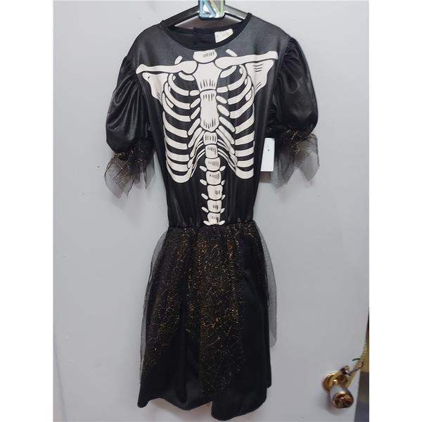 Robe squelette fille 7 Ans Noir Automne Hiver24 Tresors D enfants