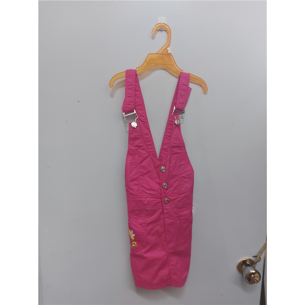 Robe Fille George à Fleurs Couleur Pêche - Taille 3-4 Ans - Occasion Très Bon état