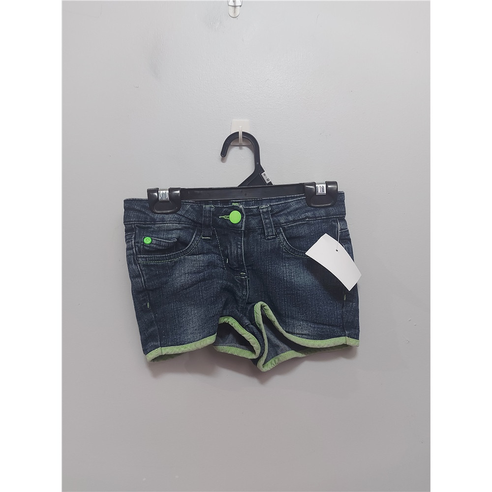 Short De Survêtement Fille F&F - 100% Coton - Vert - Taille 8-9 Ans - Occasion Très Bon état