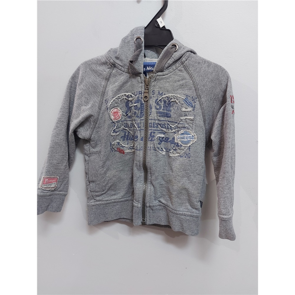 Veste Fille Grise Avec Minnie Mouse – Taille 5 Ans (110 Cm), Très Bon état