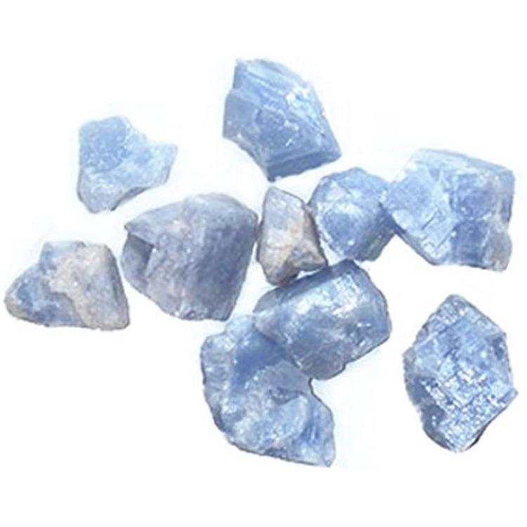 Pierre De Calcite Bleue Naturelle - Vendue Sans Emballage, Provenant D'une Collection Familiale