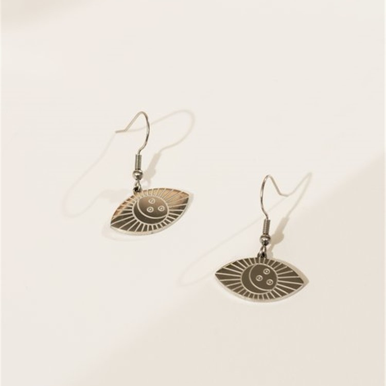 Boucles D'Oreilles Enfant Laimons Argent Sterling 925 - Marguerite Blanche Et Jaune - Idéales Pour Petites Filles