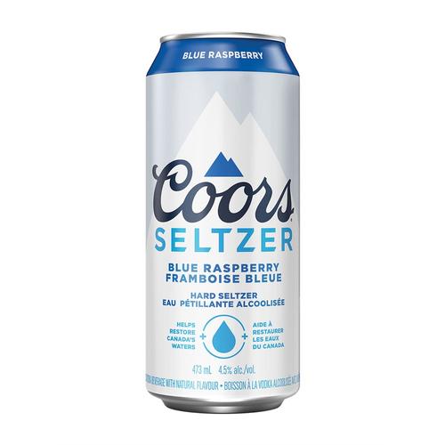 Coors Original Coors Seltzer Blue Rasp 473ml Au Toit Rouge