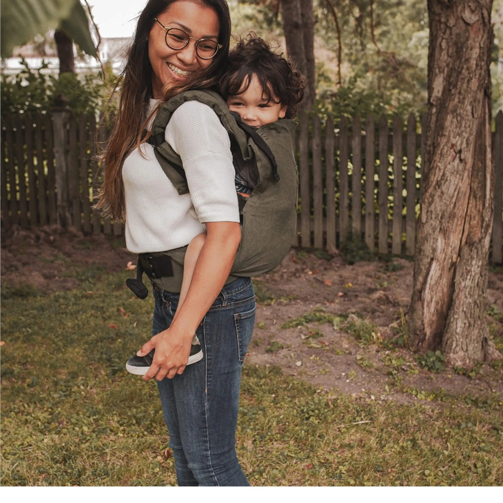 Porte-bébé Stokke Limas Mesh Anthracite - Respirant, Ergonomique Dès 1 Mois Jusqu'à 15kg