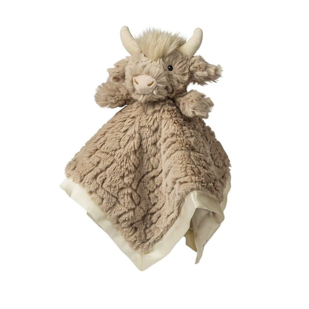 Peluche Vache Highland Chauffante Micro-ondes – Parfumée, Douce, 39 Cm – Cadeau Détente