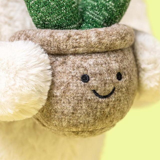 Jellycat Cream Bunny with Star Plush | Soft Bunny Comfort Toy from
