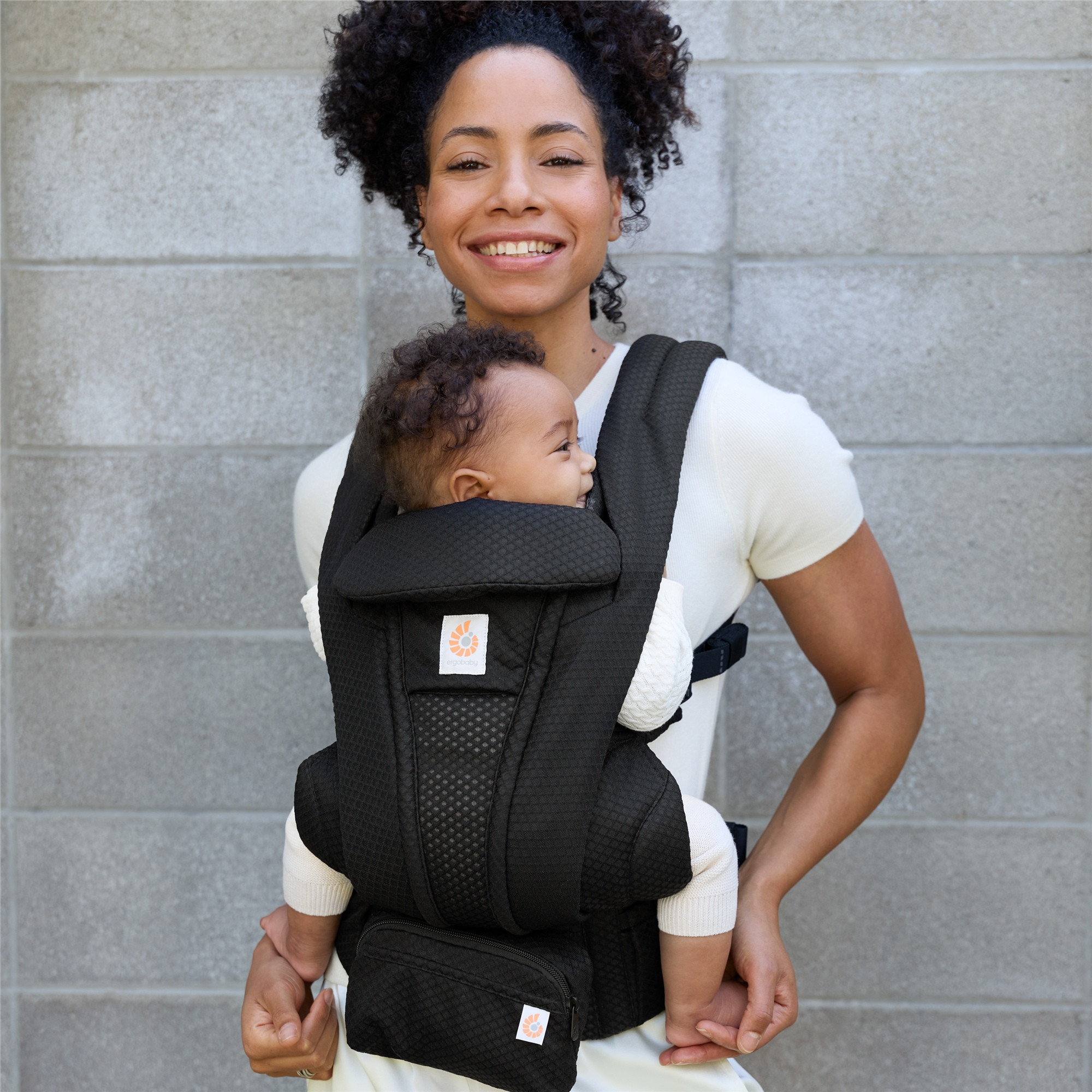 Ergobaby Omni Deluxe Mesh Carrier Onyx Black | Minis Humains