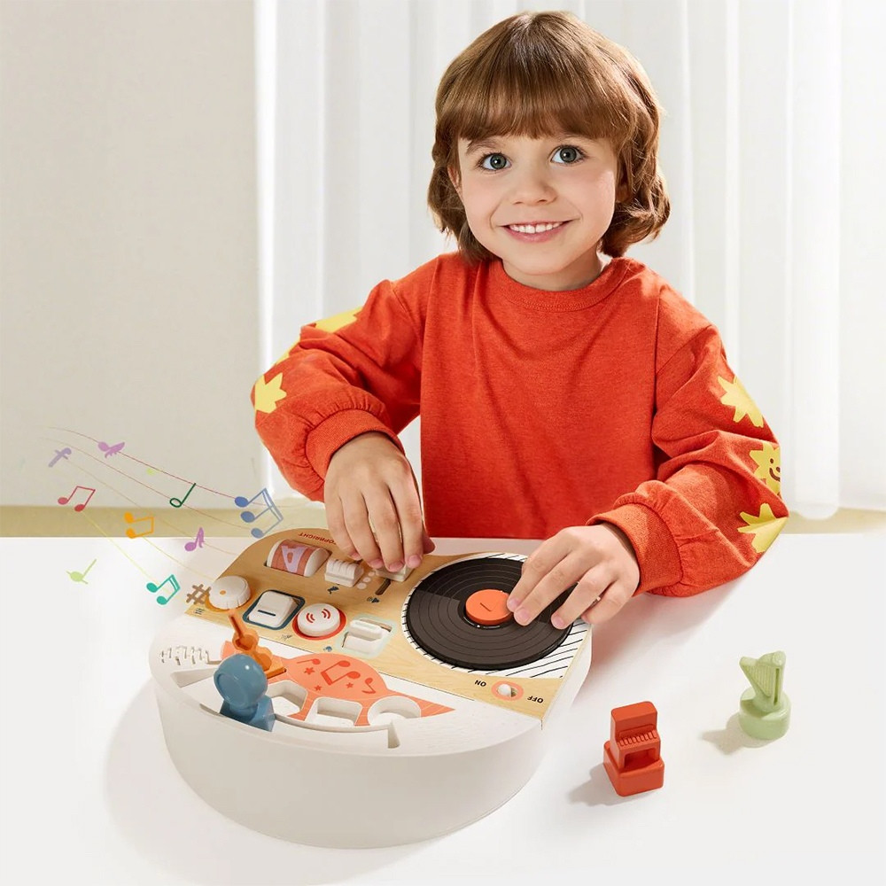 TOP BRIGHT Labyrinthe Magnétique En Bois 3-6 Ans – Tri Des Déchets, 16 Perles, Jeu Voyage Montessori