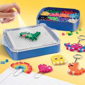 MonQi 14 Stylos à Encre Invisible + Lumière UV + 5 Pochoirs Dessin – Spy Pen, Cadeau Espion Pour Anniversaire, Noël, Halloween