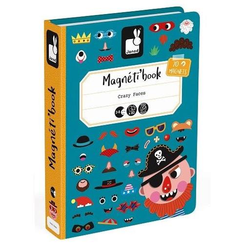 Magnéti'book - Crazy face - garcon (82 mcx)