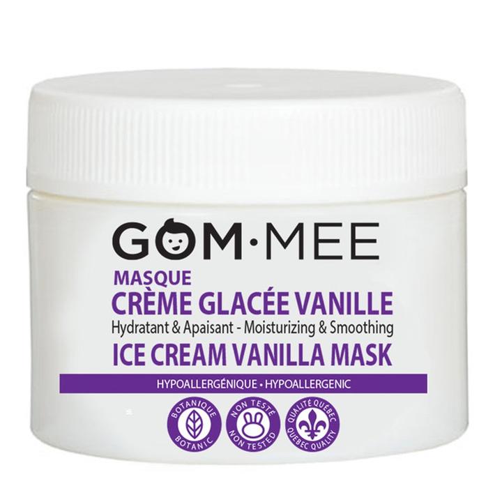 Masque Visage - enfant - Crème Glacée la vanille