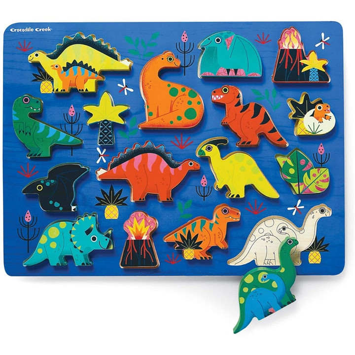 84 Pièces Kit Bricolage En Bois Pour Enfants – 16 Dinosaures Et 16 Fusées à Peindre, Autocollants Et Crayons Aquarelle, Cadeau Anniversaire