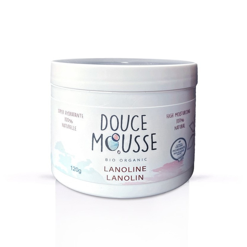 Laine Grasse Bio Avec Couches Mousseline - 50g En Boîte Distributrice Refermable