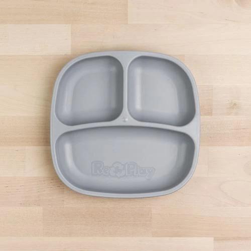 4 Pcs Assiettes Rondes Avec 5 Compartiments, Assiette À Collation