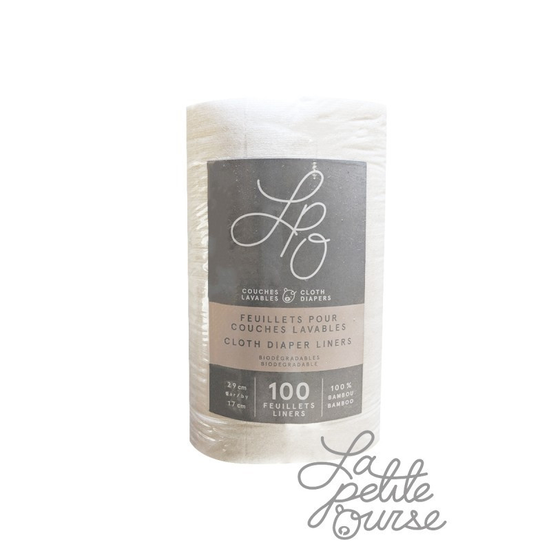 3 Doublures Charbon – Couches Lavables TE2 | B'bies