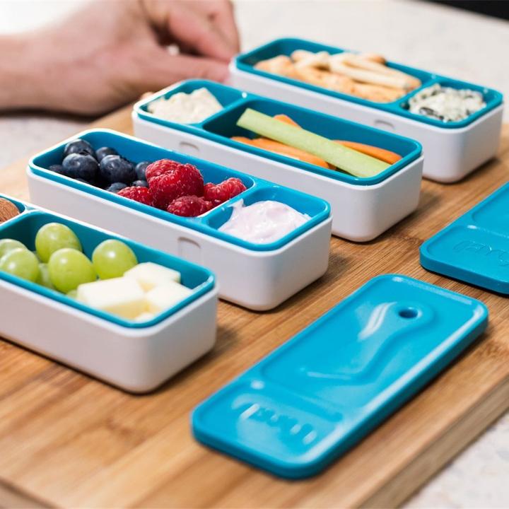 Boîte à collations Tupperware à trois compartiments