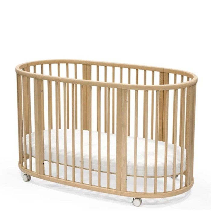 Lit Cododo Lionelo Luna - Lit Bébé Indépendant Et Berceau D'appoint, Réglable En Hauteur Et Inclinaison, Avec Matelas Et Panier De Rangement, De La Naissance à 9 Kg