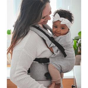 Porte-bébé avec sangle réglable, un porte-bébé en maille d'épaule  Porte-bandoulière demi-enveloppé porte-hanche pour nouveau-né à 45 lb tout- petit