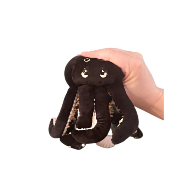 Mini peluche sensorielle - Pieuvre Noire