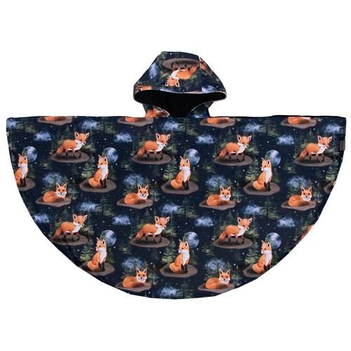 Poncho Renards Minis Humains