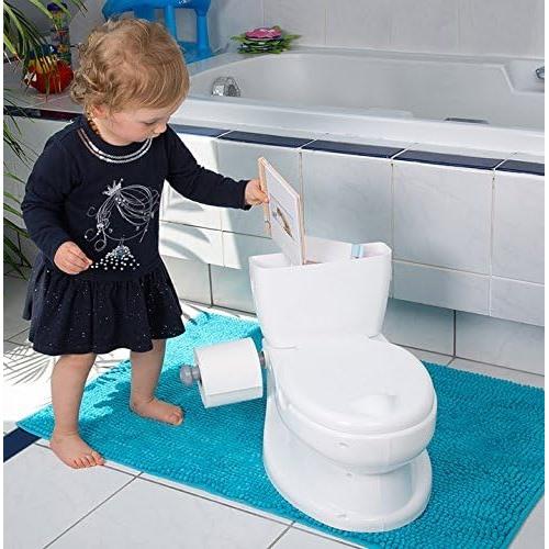 Mini toilette d'apprentissage de la propreté Blanc