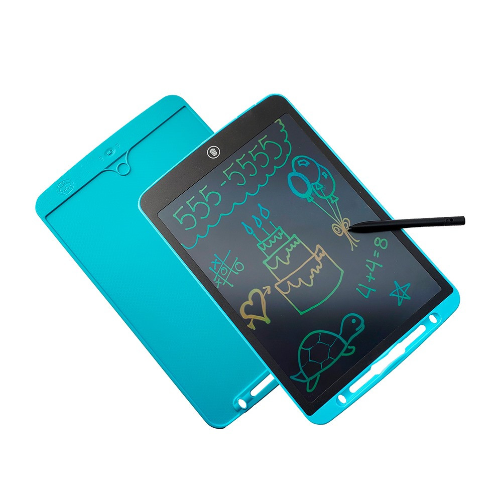Tablette de dessin effaçable portable de 14 pages avec 12 stylos effaçables de couleur dessinant