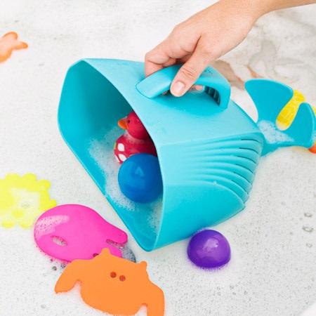 Baleine range-jouets pour le bain (Whale Pod)