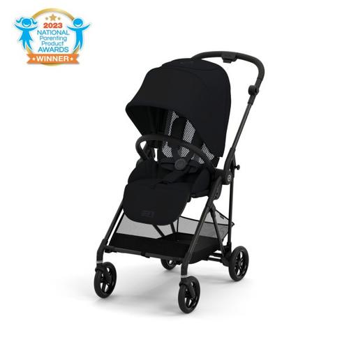 Melio Carbon 3 Ultra Lightweight Stroller Moon black Exclusivite web Minis Humains