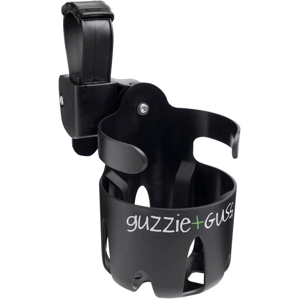 Porte-gobelet Universel Pour Poussette Avec Support Téléphone – Rotation 360°, Fixation Facile, Compatible Plupart Modèles