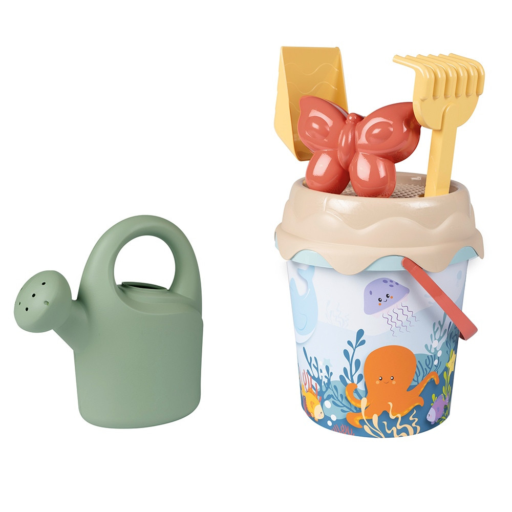Seau à Sable Et Accessoires De Plage – Lot Coloré Pour Jouer Dans Le Sable, Parc Ou Jardin (couleur Aléatoire)