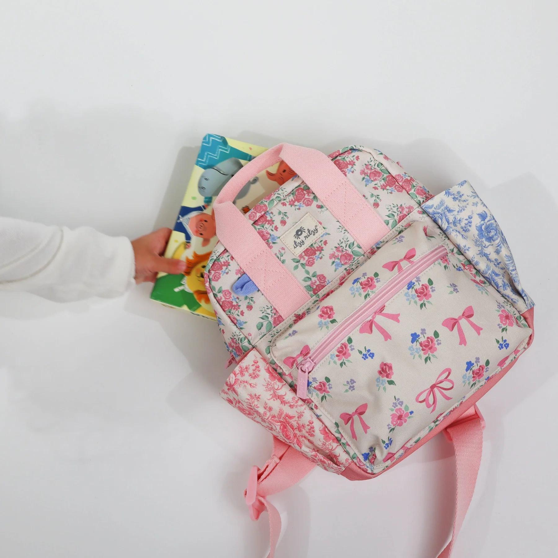Sac à dos pour tout-petits Ruban Rose | Minis Humains