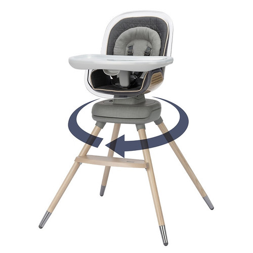 Maxi Cosi La Nina – Landau Poupée Moderne, Poignée Inclinable, Bavoir Assorti, Dès 2 Ans (poupée 30-50 Cm)