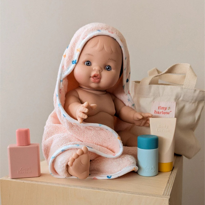 Set De 20 Accessoires De Bain Pour Maison De Poupée – Miniatures Salle De Bain Réalistes Pour Enfants