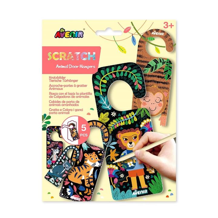 48 Marque-Pages à Gratter DIY Avec Cordons Et Stylos Bois - Kit Créatif Pour Enfants Et Adultes