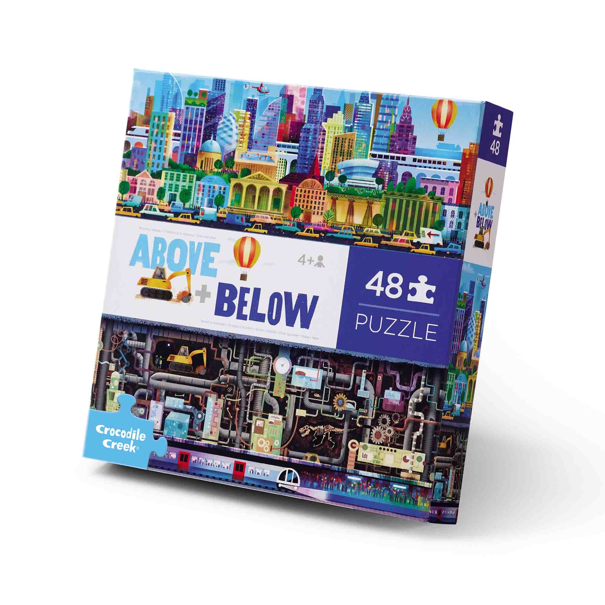 Casse-tête Big City 48 pièces – Crocodile Creek