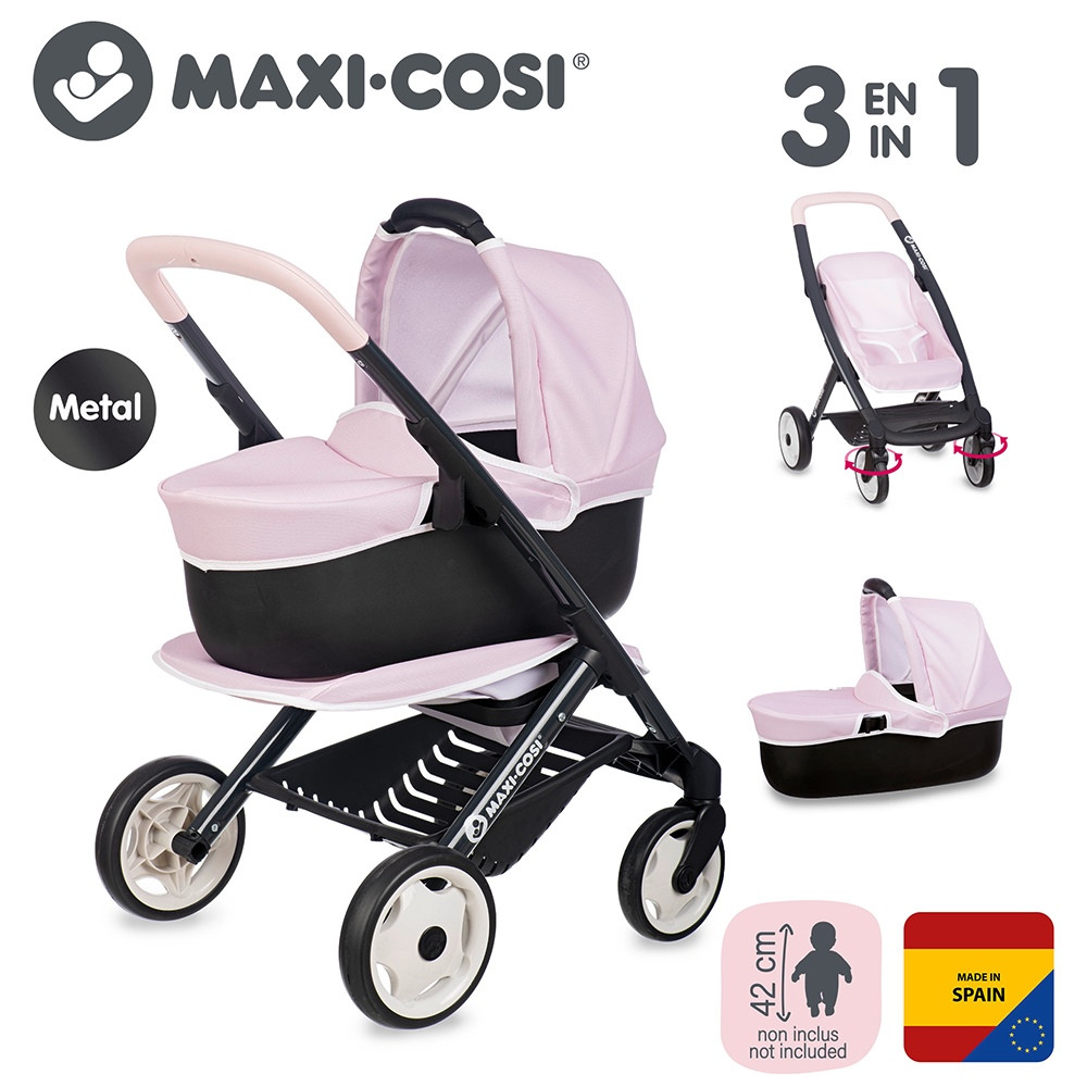 Poussette poupée Junama Mini Heart – landau de luxe pour enfants Poussette poupée Junama Mini Heart – landau de luxe pour enfants