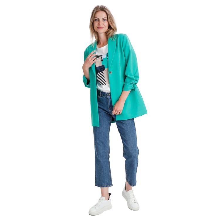 Cenette Blazer Émeraude Large