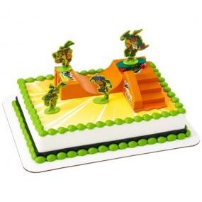 Gâteau anniversaire Tortues Ninja