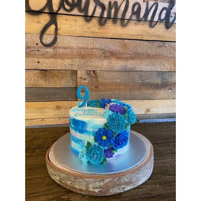 Gâteaux personnalisés - Fleurs | Créations Gourmandes