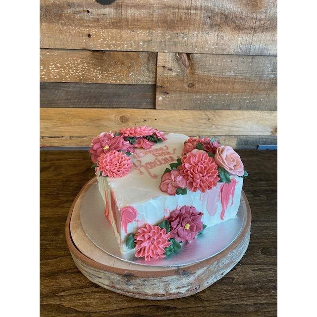 Gâteaux personnalisés - Fleurs | Créations Gourmandes