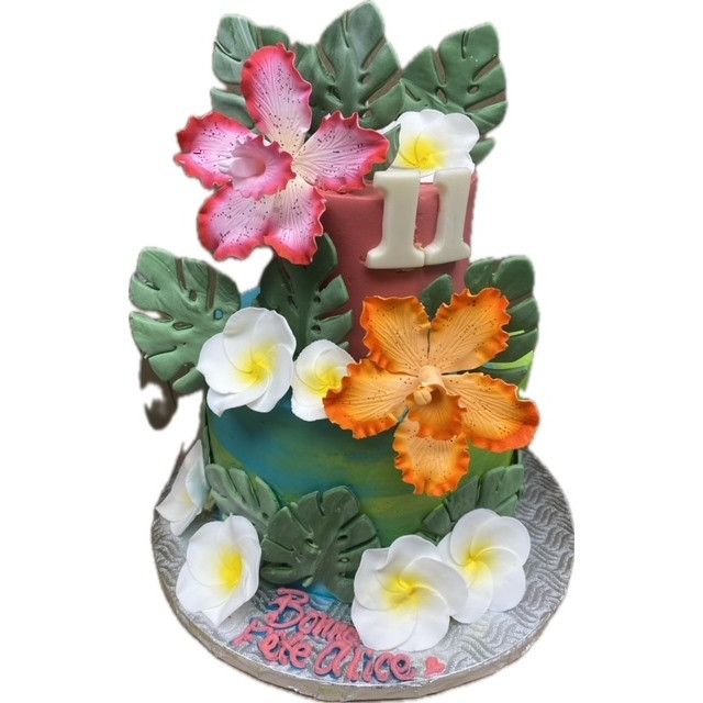 Lot de 4 maniques et maniques hawaïennes avec imprimé feuilles tropicales et fleurs - Résistants à la chaleur - Pour homme et femme Lot de 4 maniques et maniques hawaïennes avec imprimé feuilles tropicales et fleurs - Résistants à la chaleur - Pour homme et femme