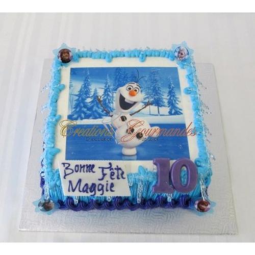 Commander nos gâteaux Reine des neiges 🍰