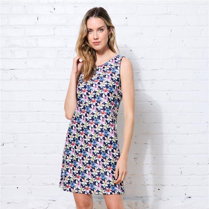 MISS VERSA Robe sans manches Jacqueline Imprim floral XS