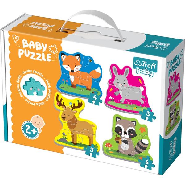 Boîte de 8 puzzle enfant - Trefl