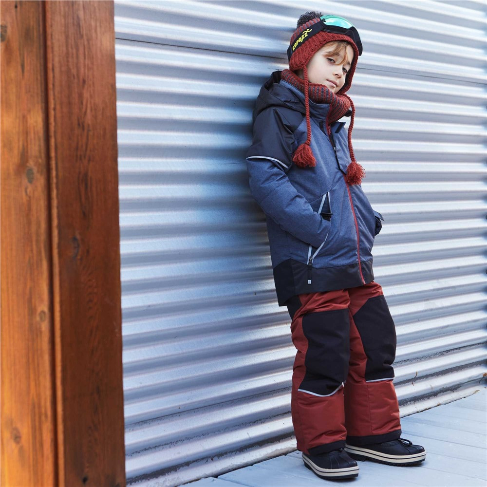 Ensemble Gap Kids Hiver - Haut Thermique Pingouin & Jupe Jean Flocons - Taille 6-7
