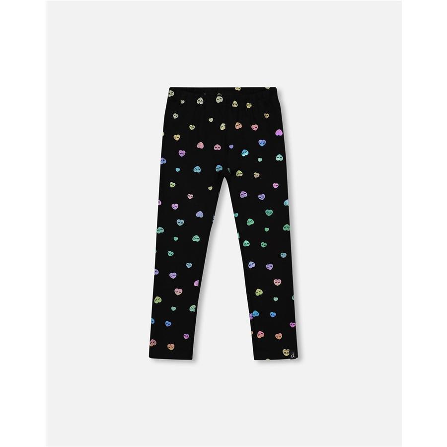 Deux par Deux Legging Coeurs 8 Ans F20L60