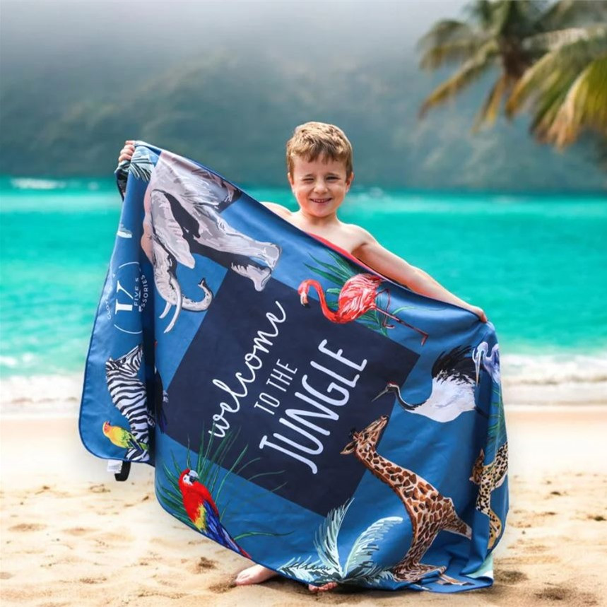 Serviette Microfibre Compacte Serviette Microfibre Wise Owl - Séchage Rapide Ultra Douce - Lot De 2 - Camping Randonnée Yoga équipement Sport Outdoor